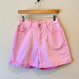 Sold Riders by Lee High Rise Mom Shorts Pink 10